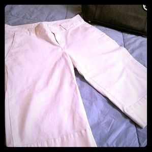 White Bermuda shorts